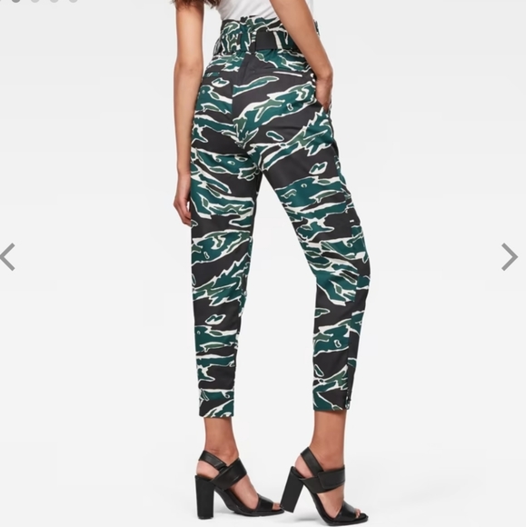 G-Star ROVIC HIGH WAIST PAPERBAG Pants - Picture 2 of 15